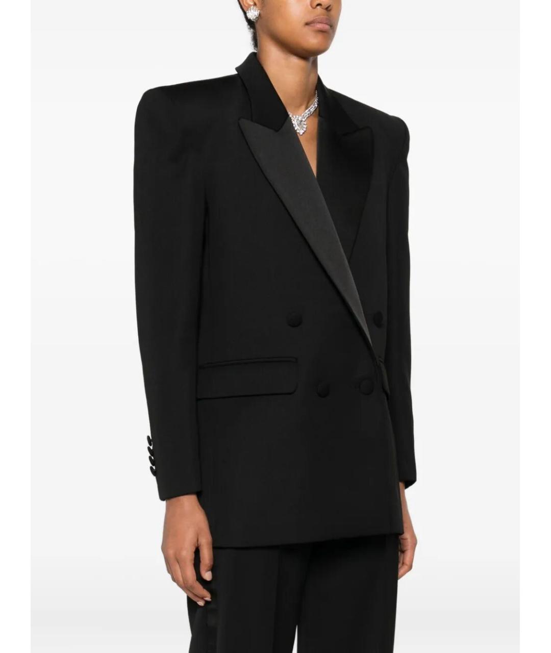 NISSA Черный полиэстеровый жакет/пиджак, фото 5