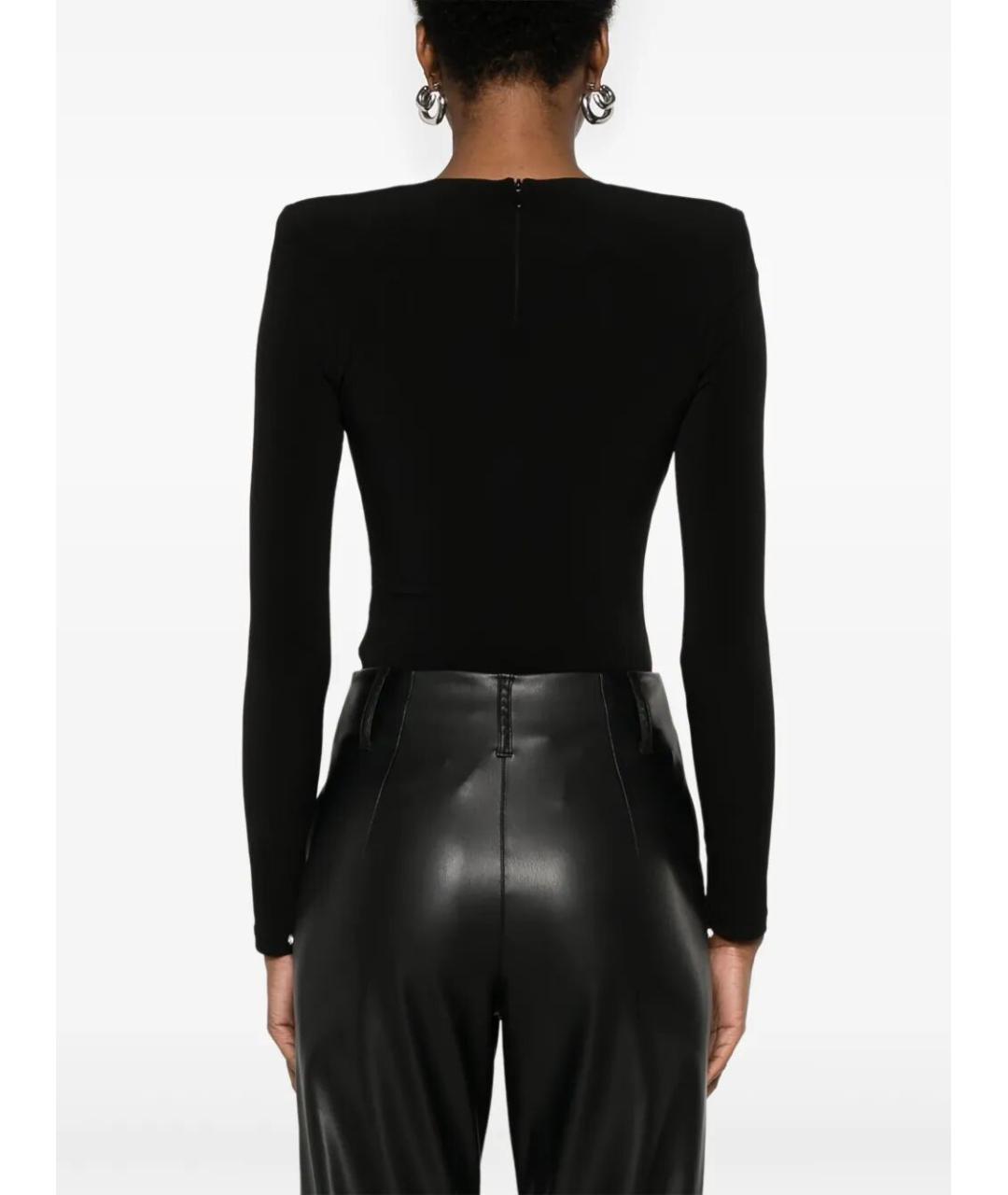 NISSA Черное полиэстеровое боди, фото 3