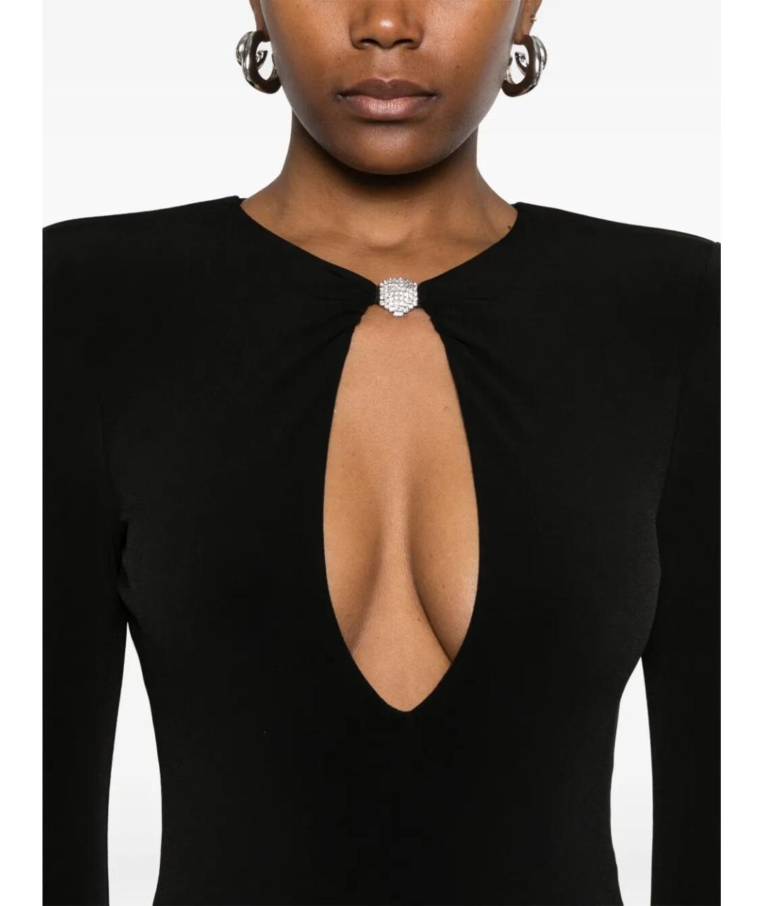 NISSA Черное полиэстеровое боди, фото 5