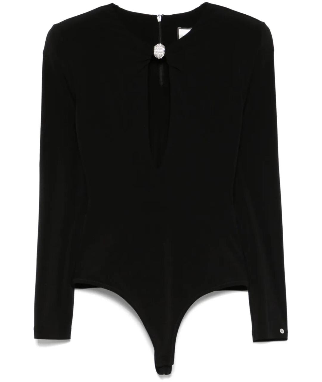 NISSA Черное полиэстеровое боди, фото 1