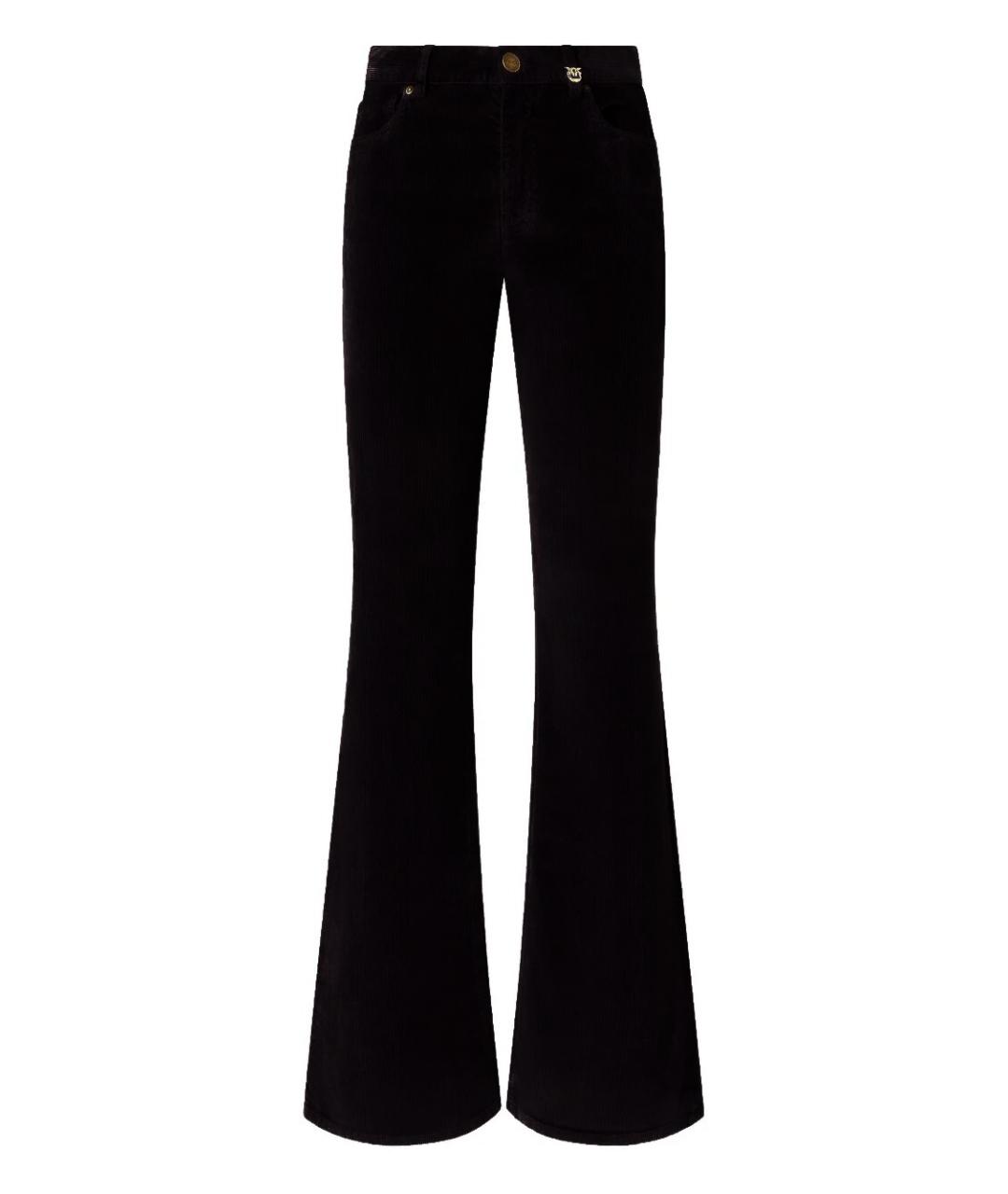 PINKO Серые хлопковые джинсы клеш, фото 1