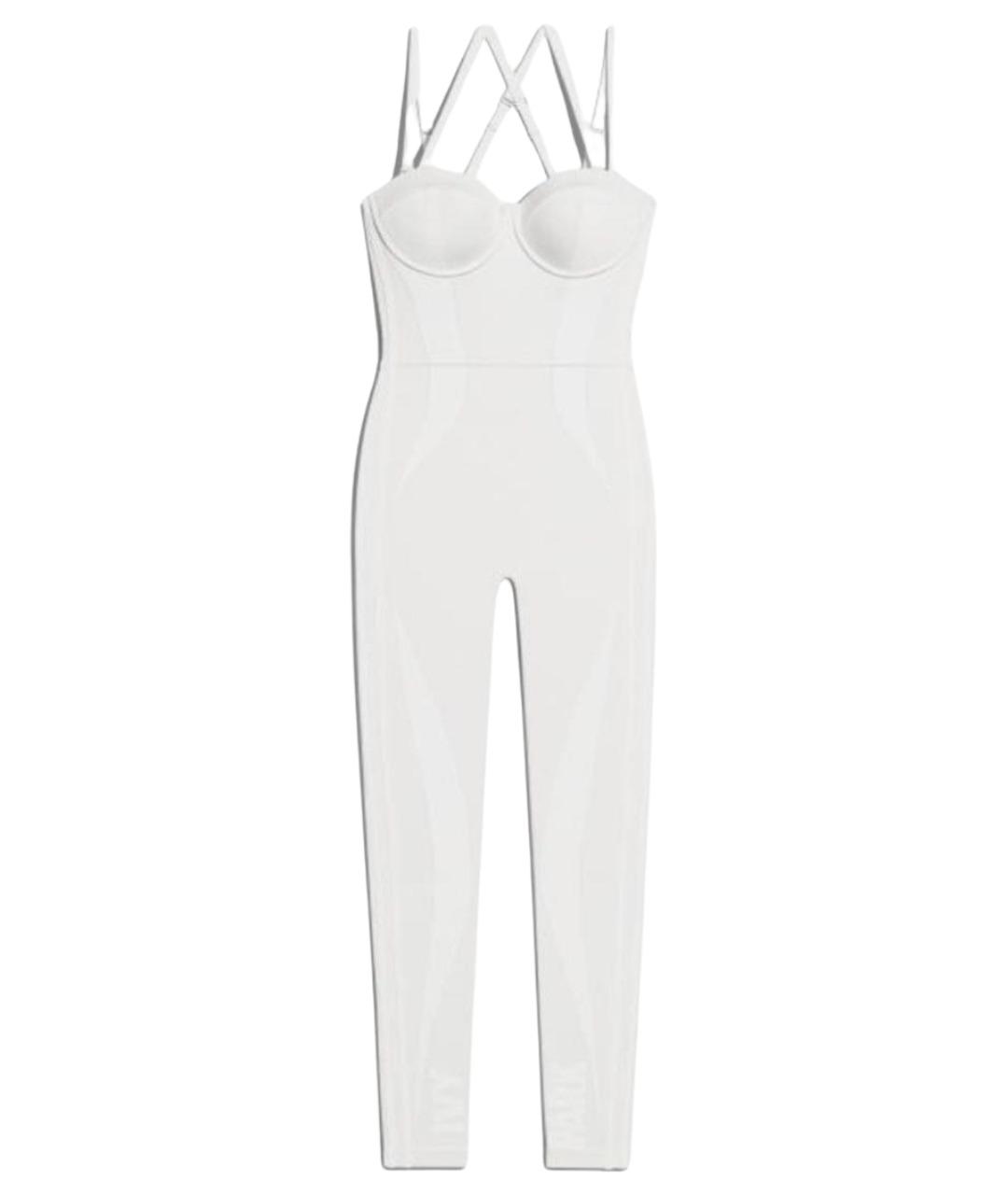 ADIDAS Белый полиэстеровый комбинезон, фото 1