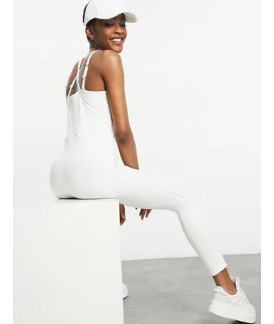 ADIDAS Белый полиэстеровый комбинезон, фото 5