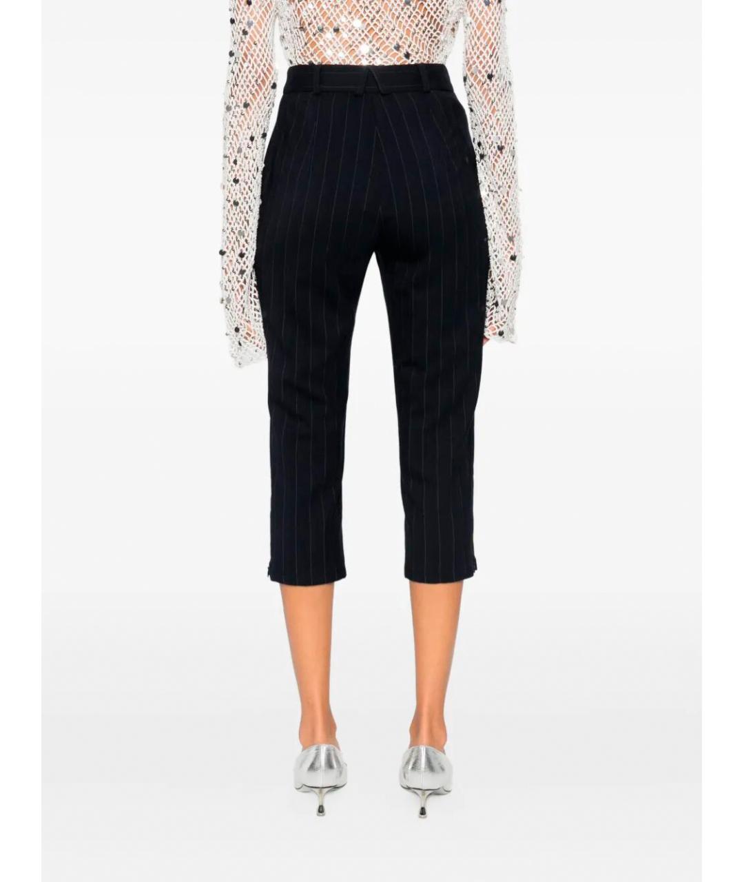 PINKO Черные полиэстеровые бриджи, фото 3