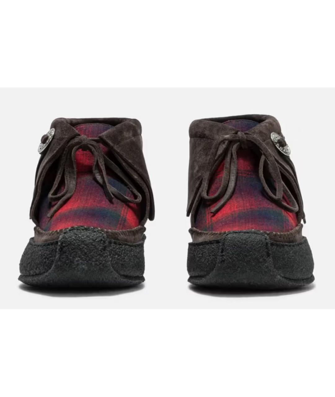 MAISON MARGIELA Коричневые замшевые лоферы, фото 3