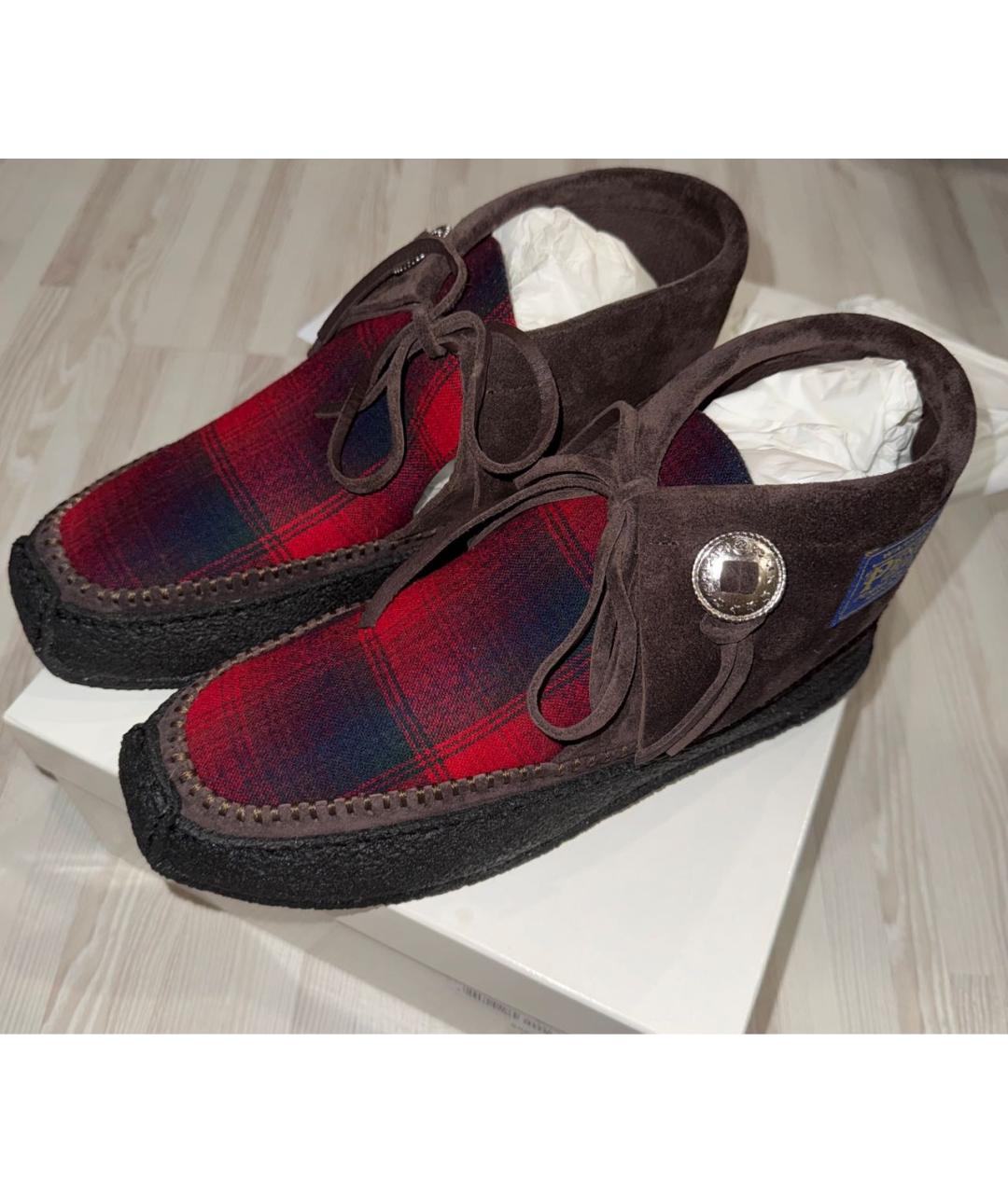 MAISON MARGIELA Коричневые замшевые лоферы, фото 6