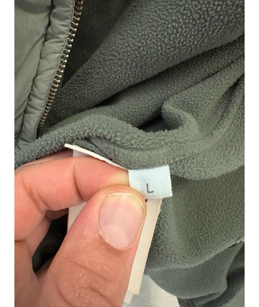 STONE ISLAND Хаки полиамидовая куртка, фото 6