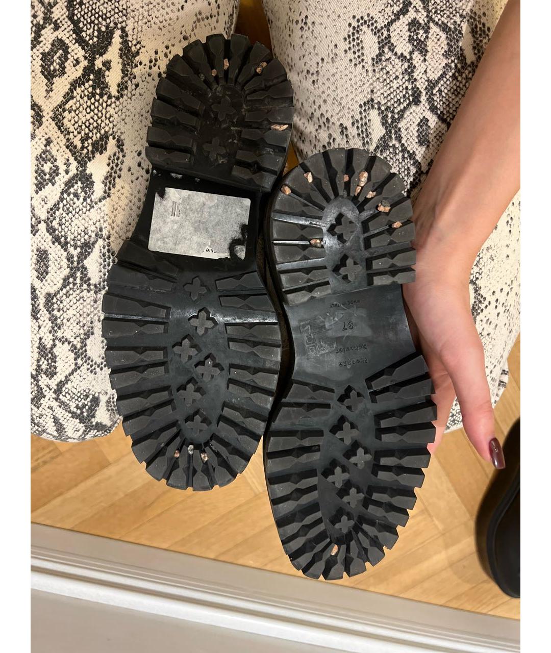 PROENZA SCHOULER Бежевые замшевые ботинки, фото 5