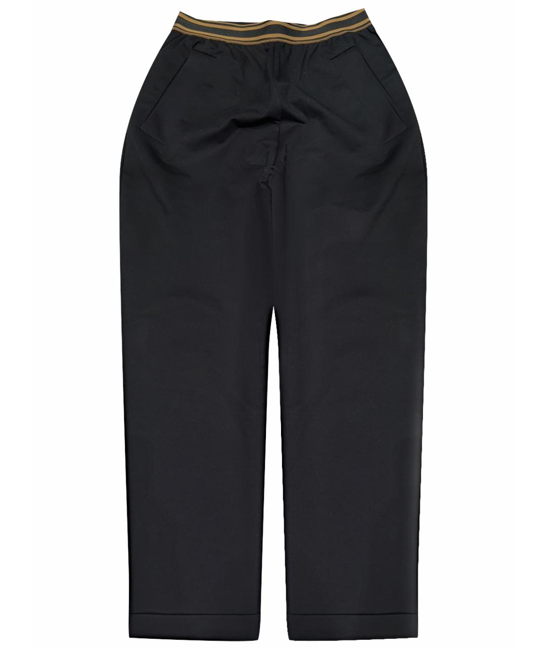 BRUNELLO CUCINELLI Черные хлопковые спортивные брюки и шорты, фото 1