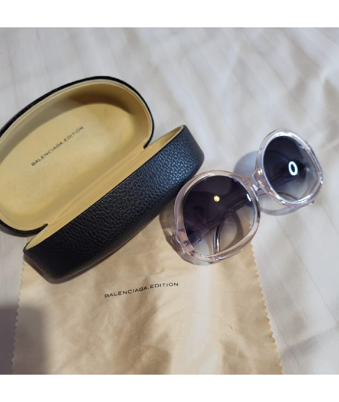BALENCIAGA Пластиковые солнцезащитные очки, фото 4