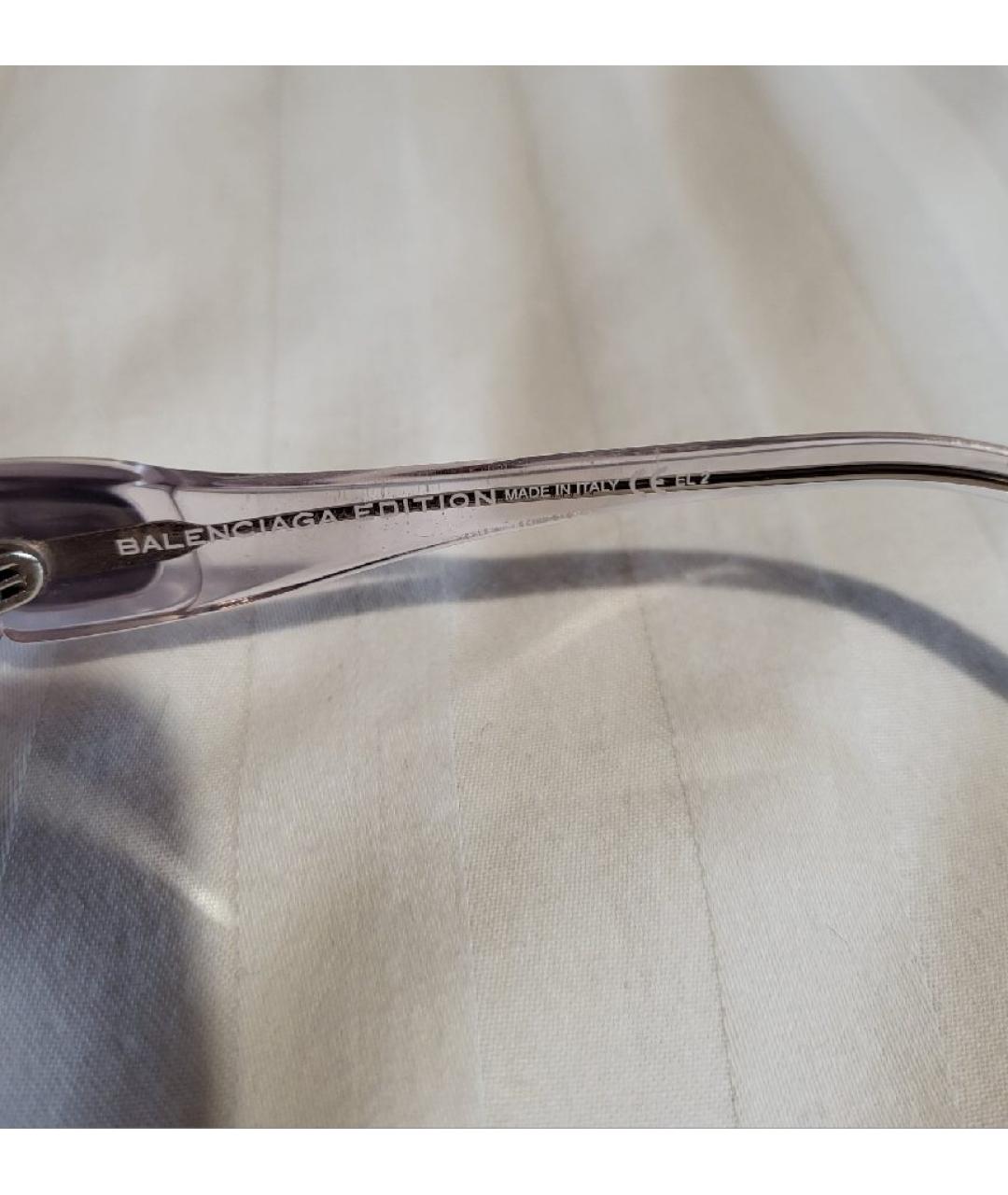 BALENCIAGA Пластиковые солнцезащитные очки, фото 9