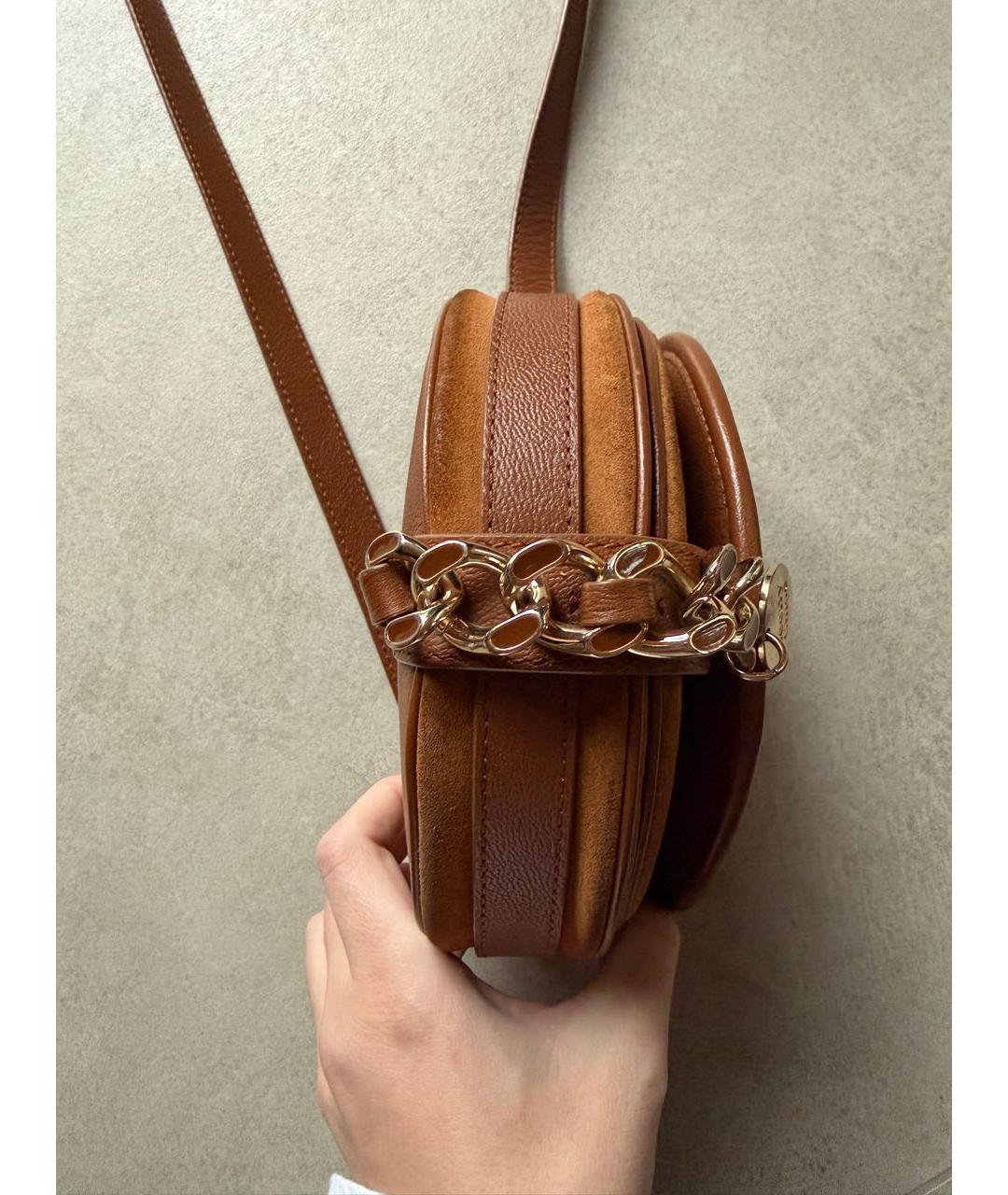 SEE BY CHLOE Коричневая замшевая сумка через плечо, фото 2