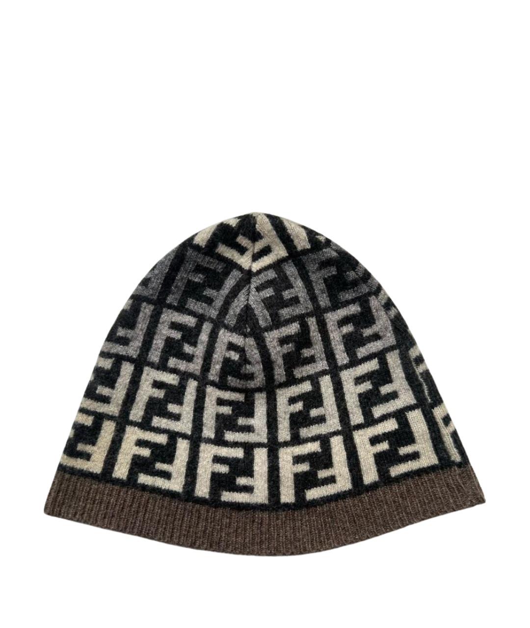 FENDI Мульти шерстяная шапка, фото 1