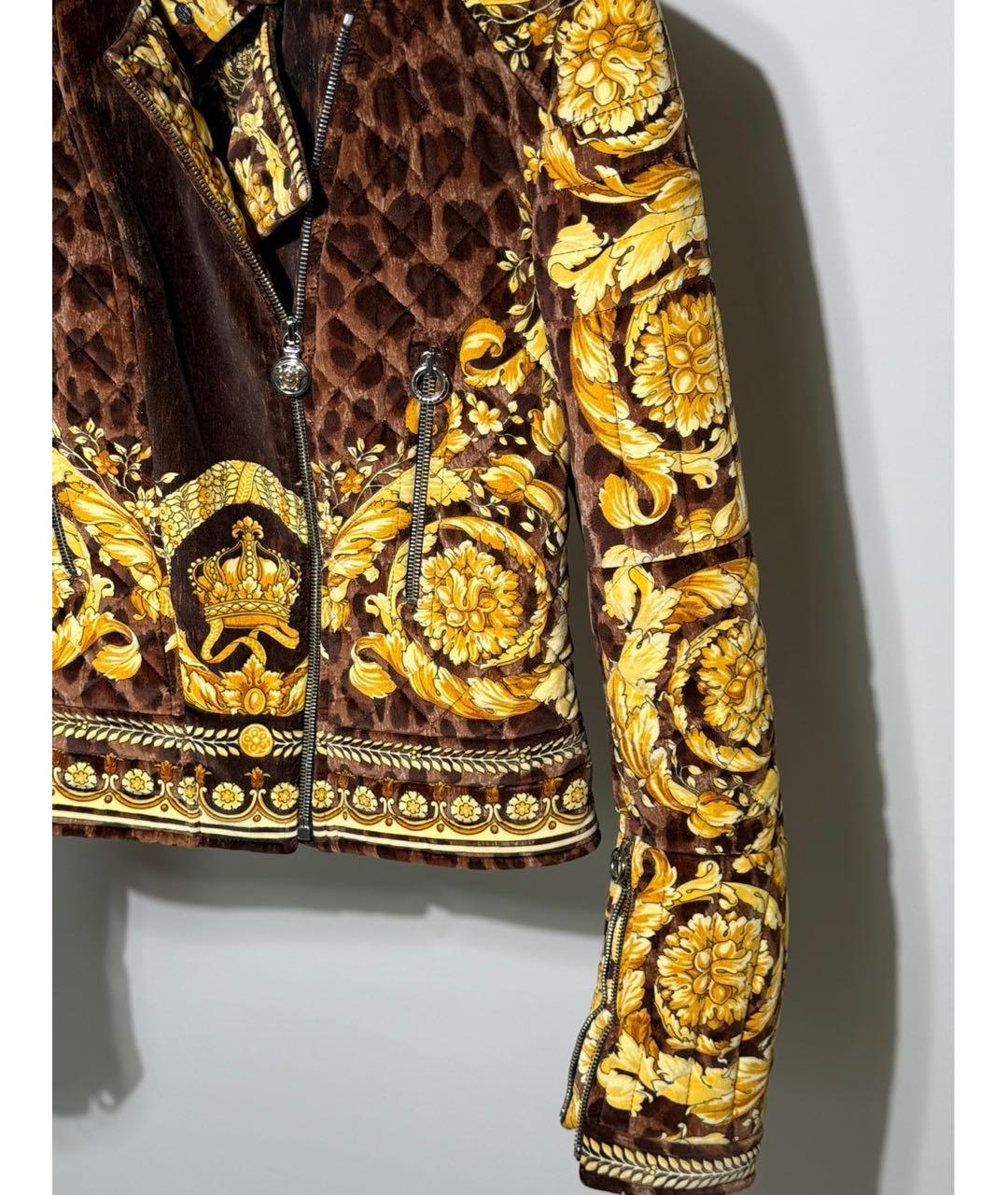 VERSACE Мульти хлопковая куртка, фото 7