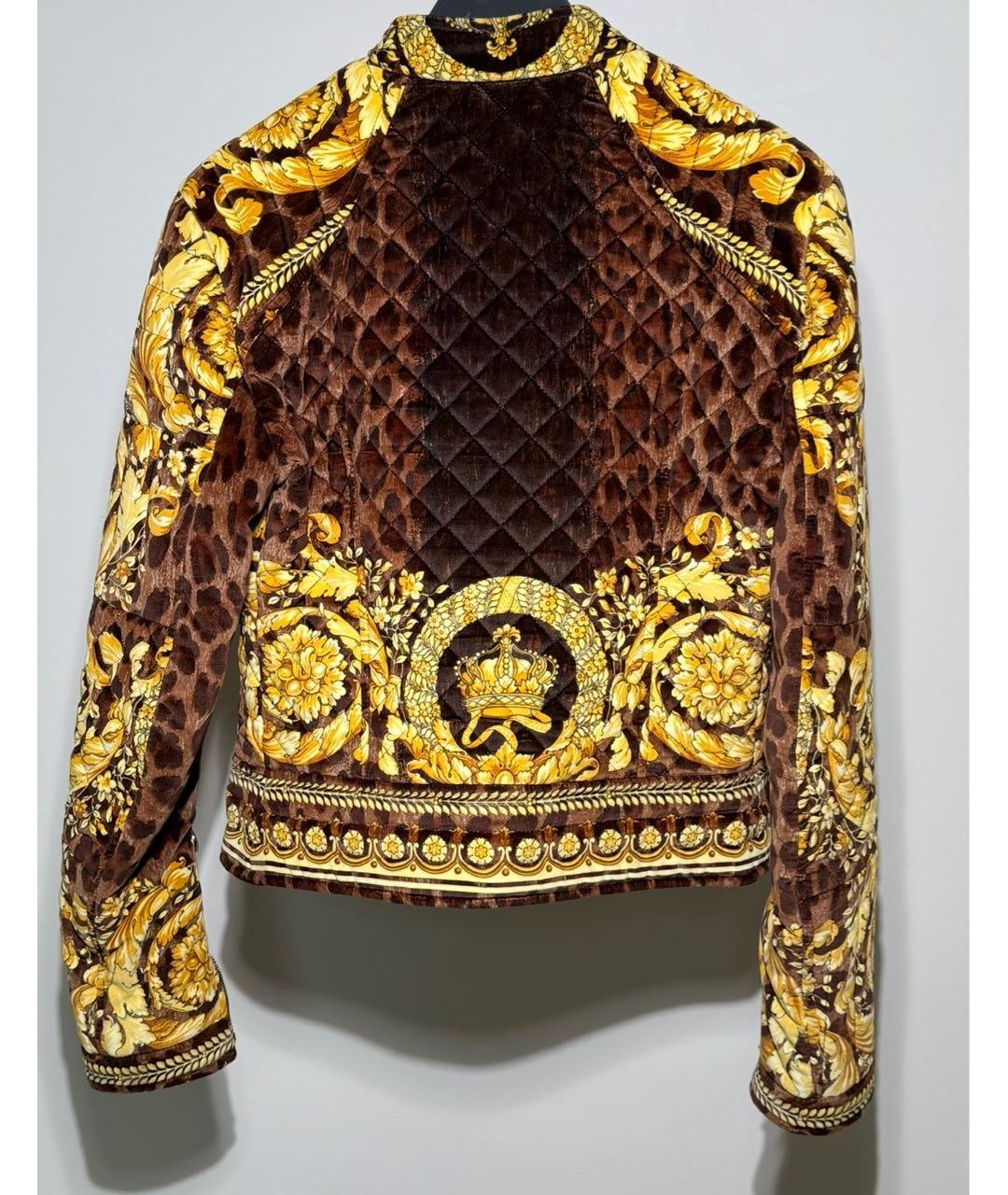 VERSACE Мульти хлопковая куртка, фото 2