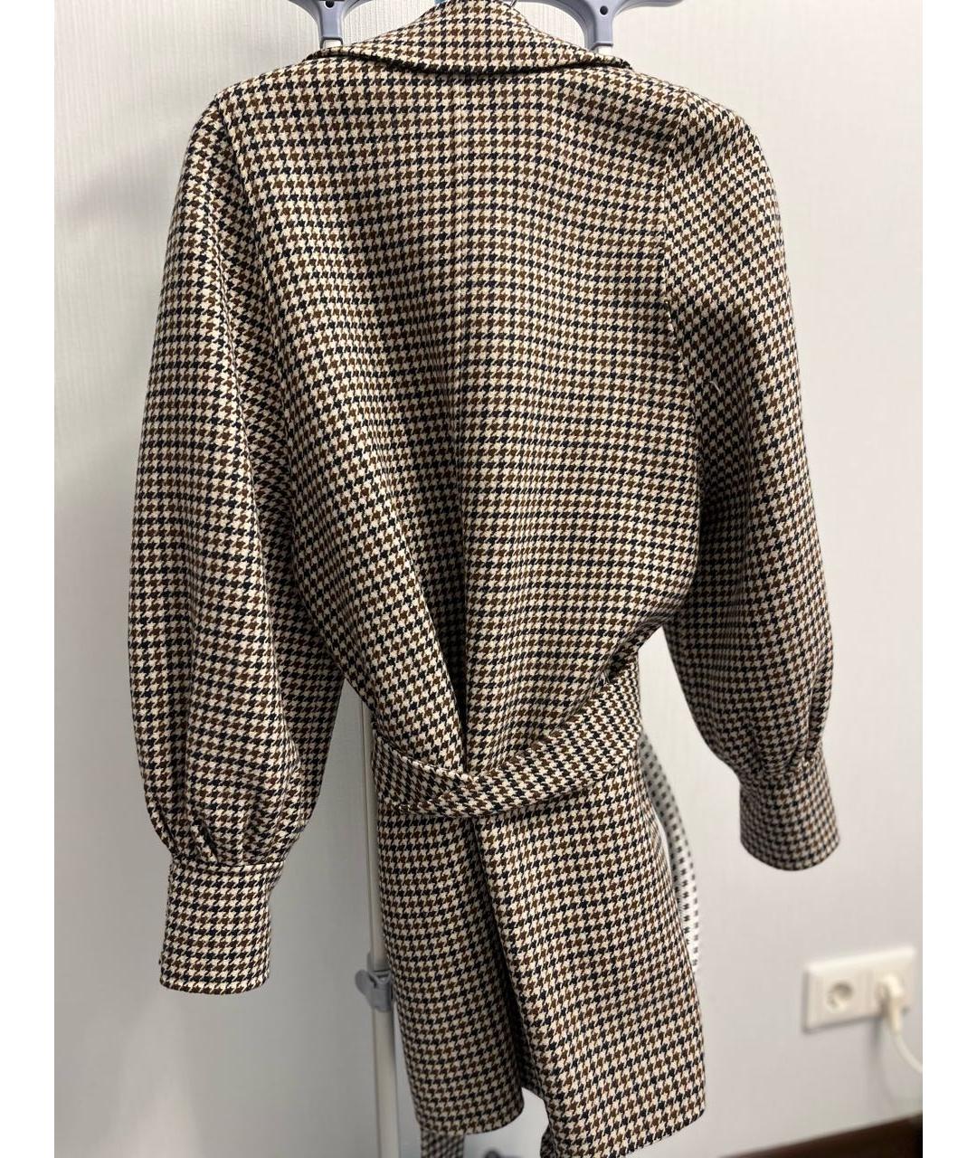 MAJE Мульти шерстяное пальто, фото 5