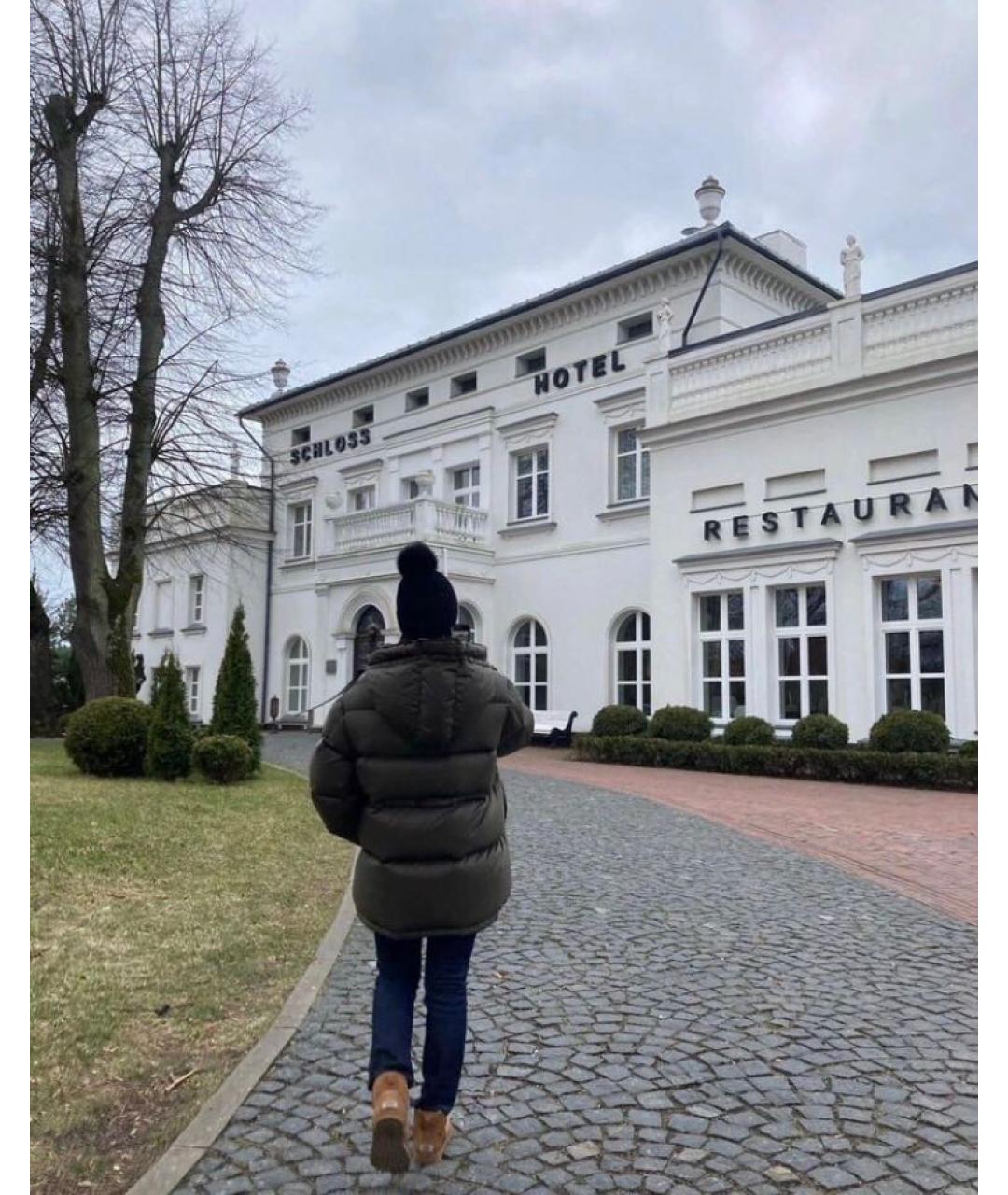 ACNE STUDIOS Хаки полиамидовый пуховик, фото 6