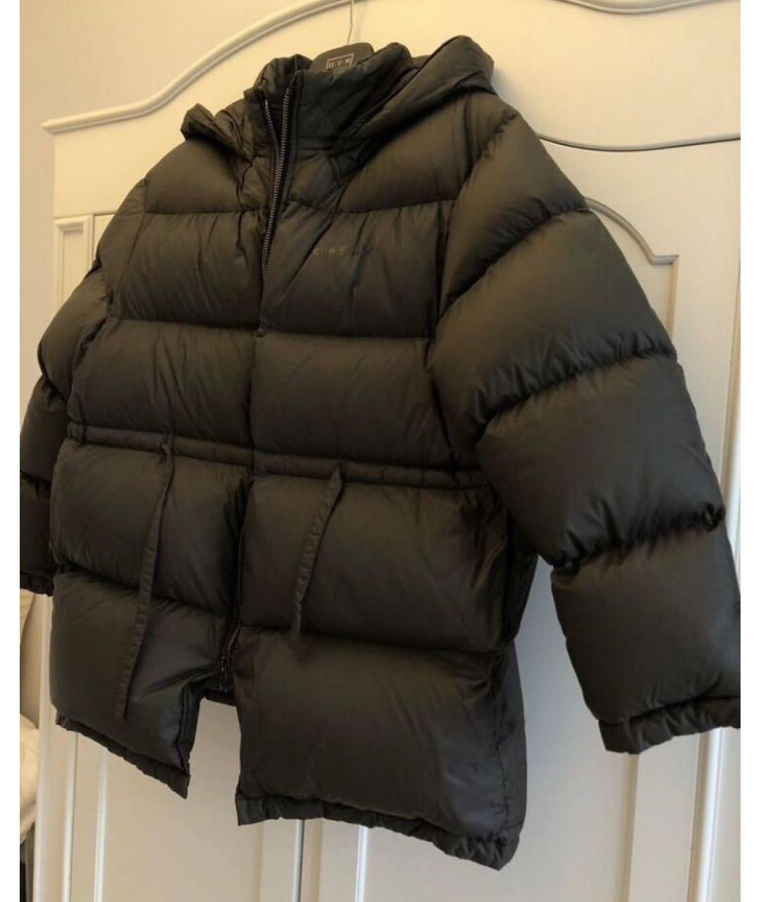 ACNE STUDIOS Хаки полиамидовый пуховик, фото 7