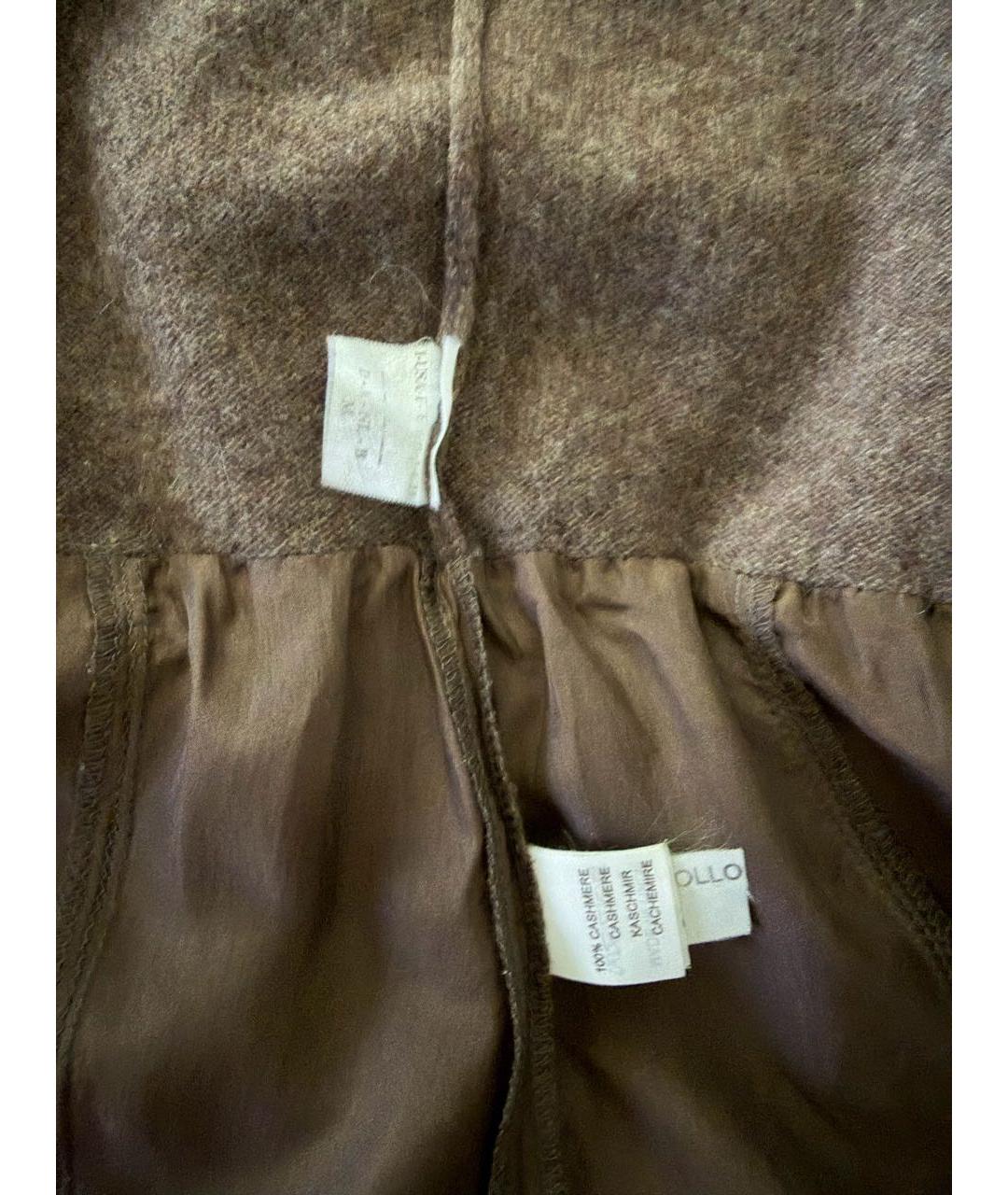 BRUNELLO CUCINELLI Коричневый кашемировый джемпер / свитер, фото 4