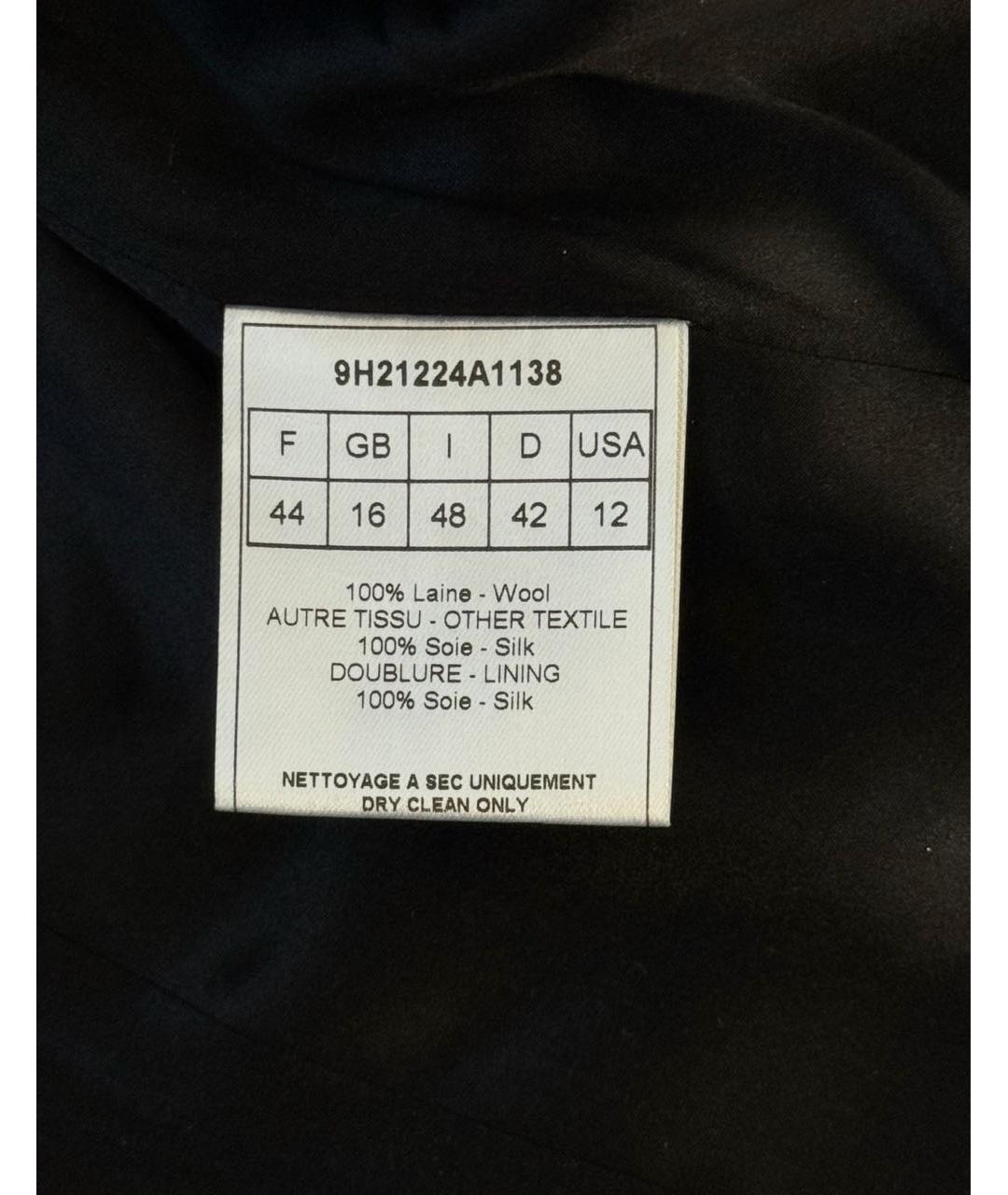 CHRISTIAN DIOR Серый шерстяной жакет/пиджак, фото 4