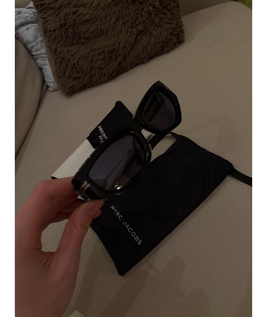 MARC JACOBS Черные пластиковые солнцезащитные очки, фото 2