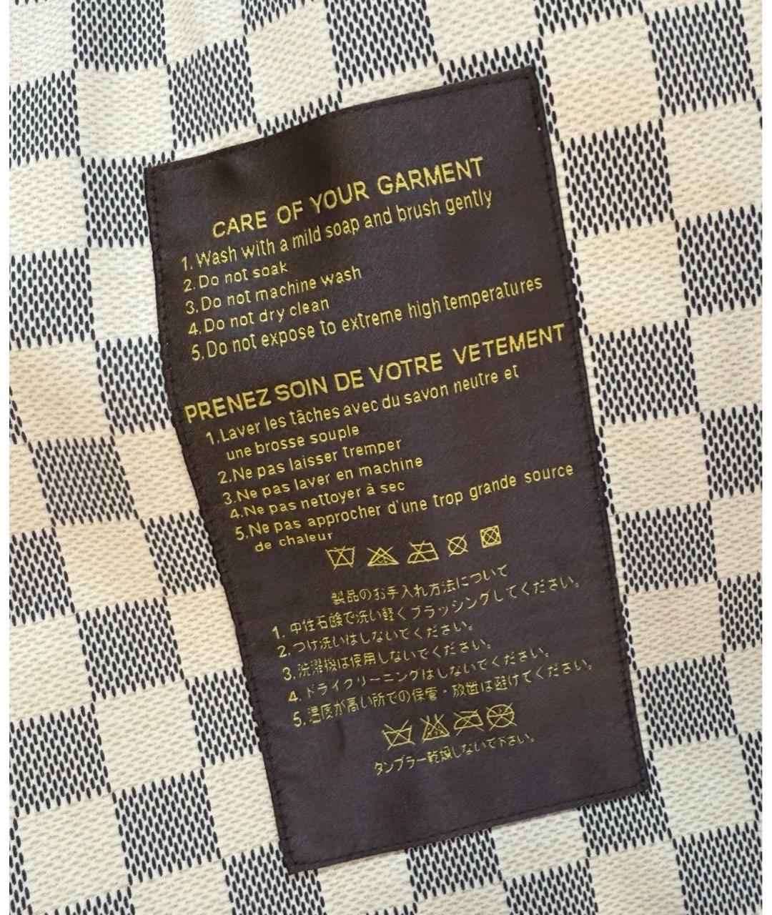 LOUIS VUITTON Белый хлопковый тренч/плащ, фото 8