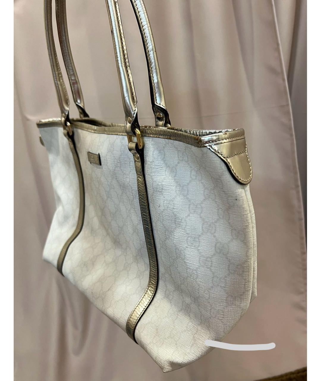 GUCCI Белая сумка с короткими ручками, фото 2