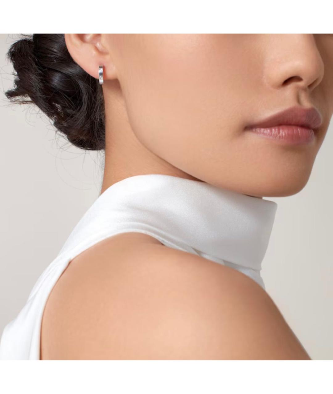 CARTIER Серебряные серьги из белого золота, фото 6