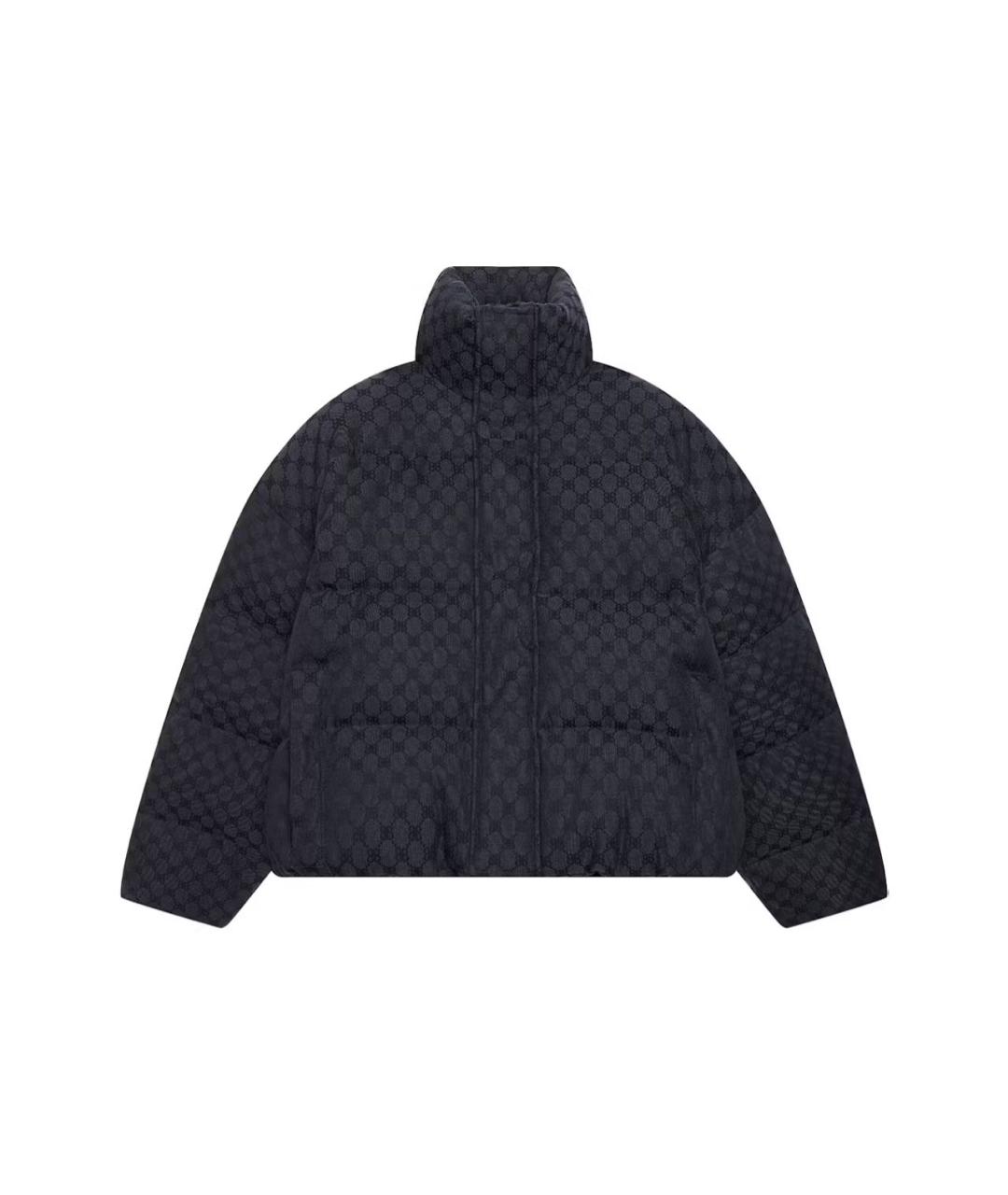 GUCCI Черный полиэстеровый пуховик, фото 9