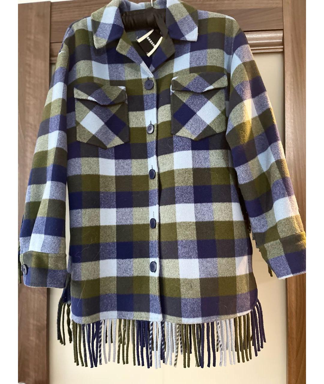 SANDRO Мульти шерстяное пальто, фото 8