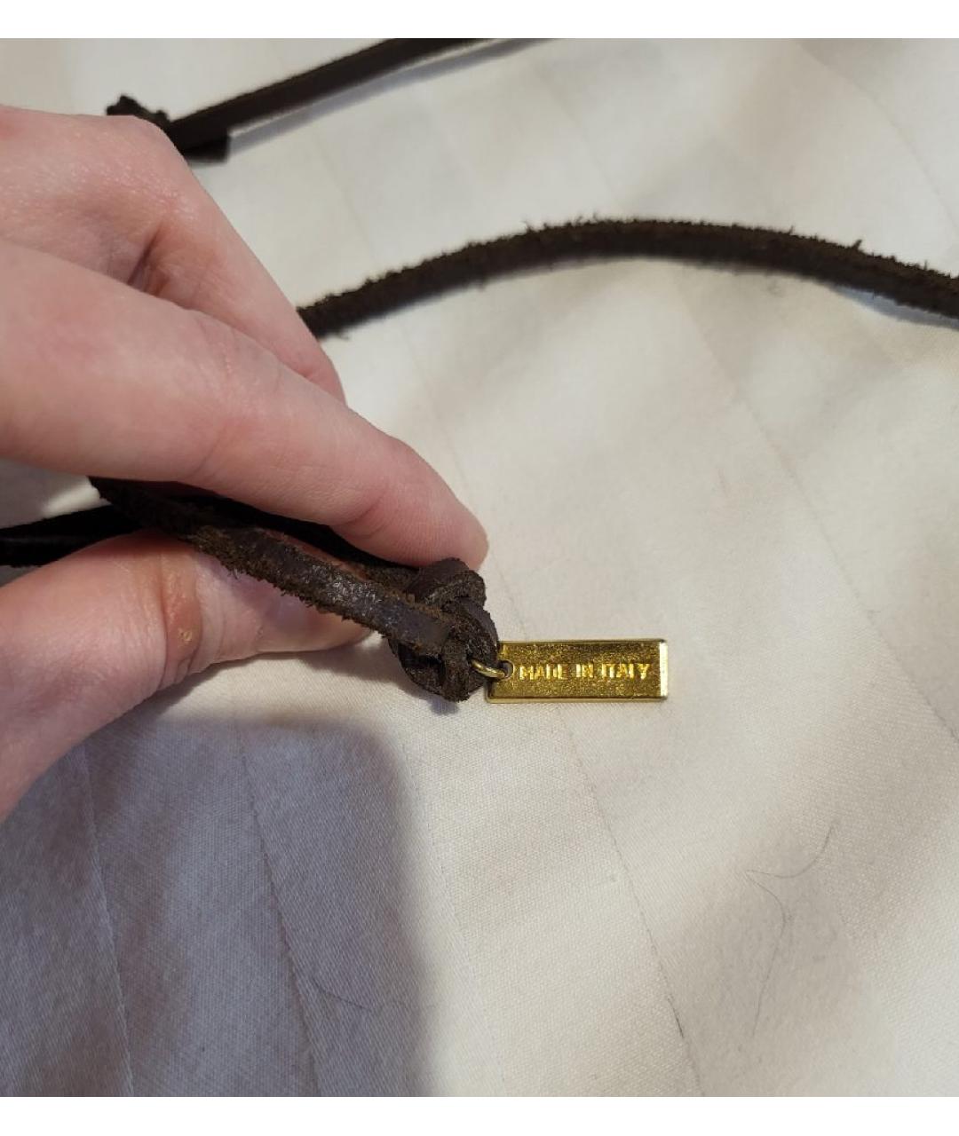 DSQUARED2 Золотое металлическое колье, фото 7