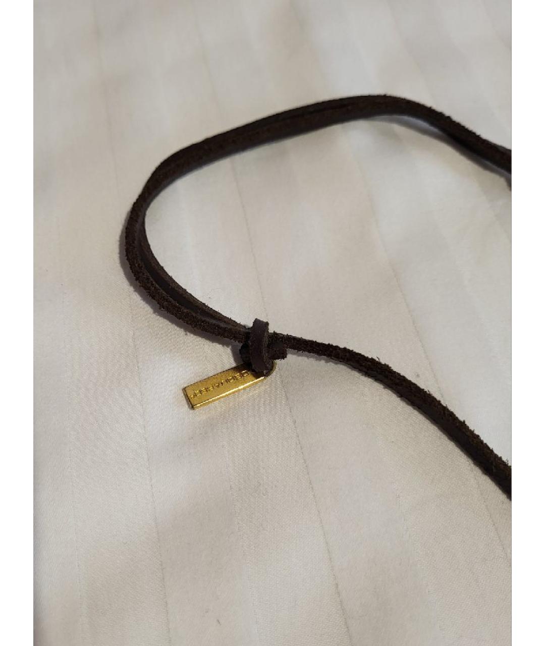 DSQUARED2 Золотое металлическое колье, фото 4