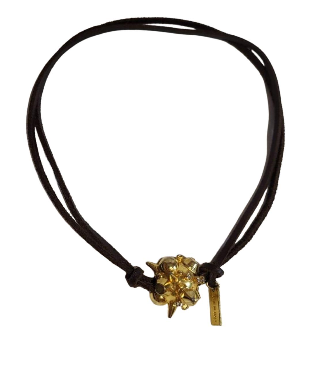 DSQUARED2 Золотое металлическое колье, фото 1