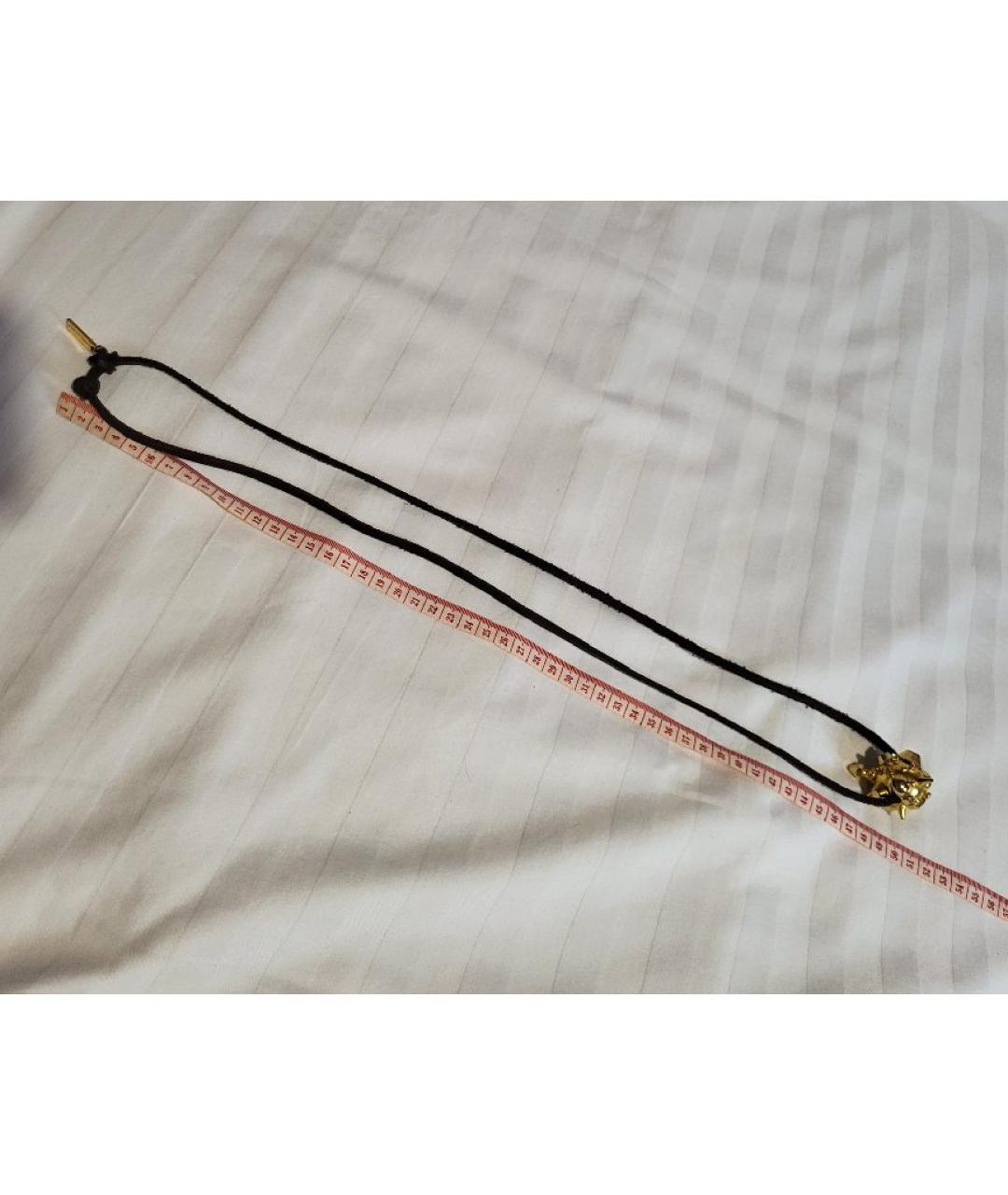 DSQUARED2 Золотое металлическое колье, фото 6