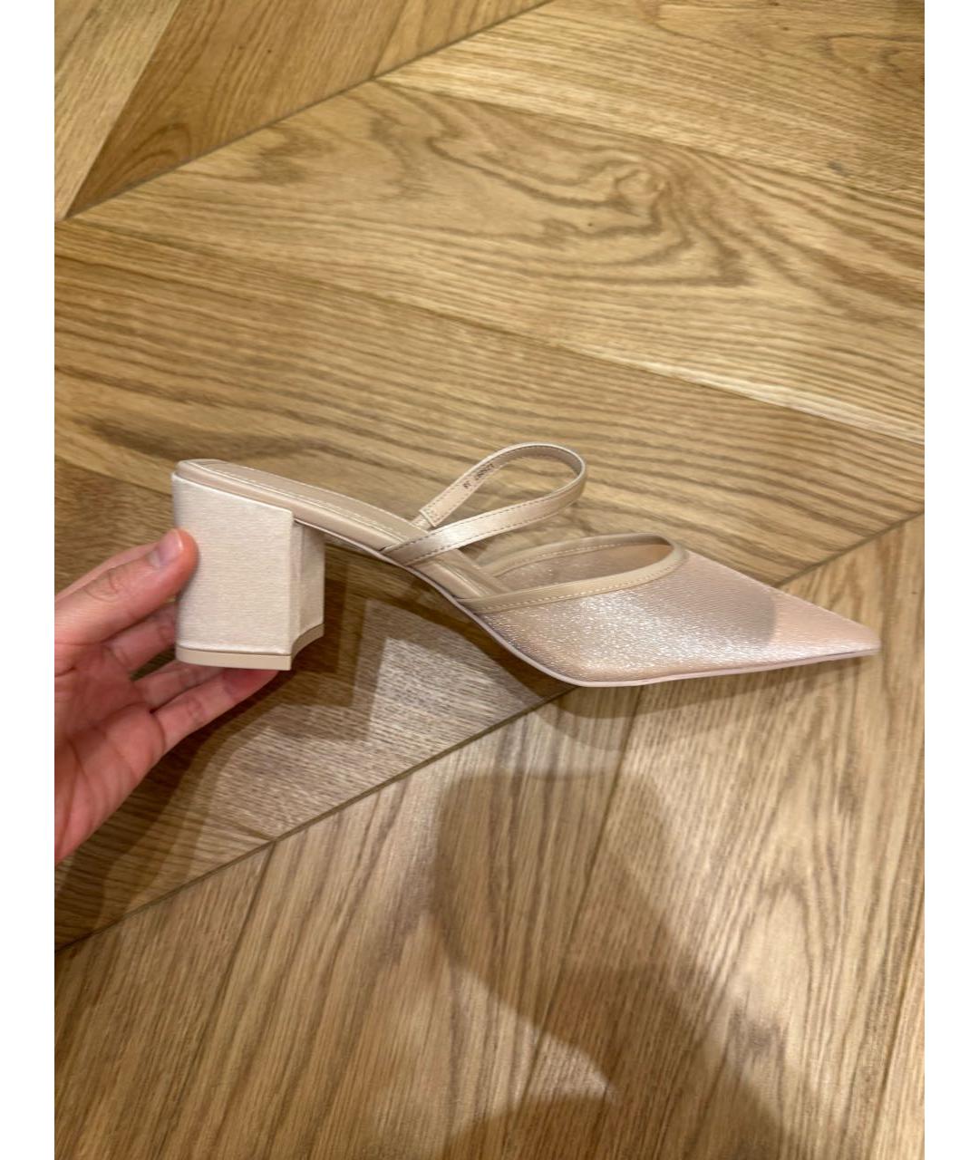 12 STOREEZ Розовые мюли, фото 5