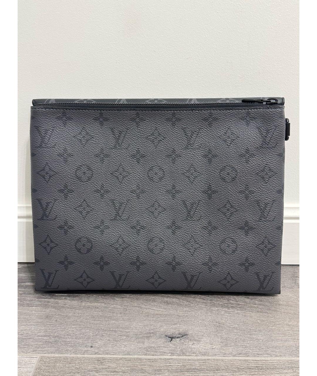 LOUIS VUITTON Черная папка для документов, фото 2