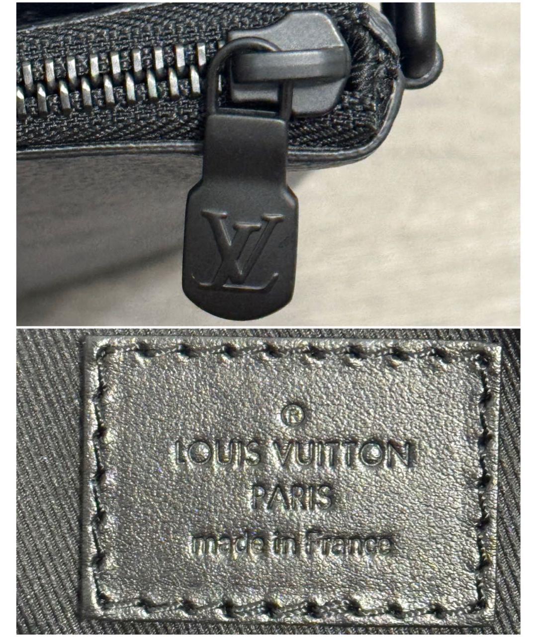 LOUIS VUITTON Черная папка для документов, фото 7