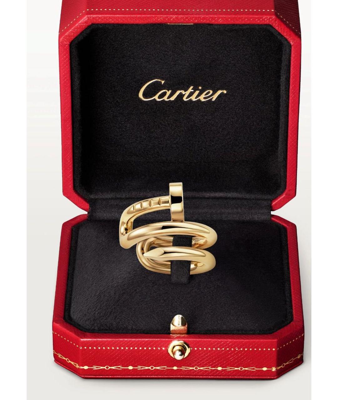 CARTIER Золотые серьги из желтого золота, фото 3