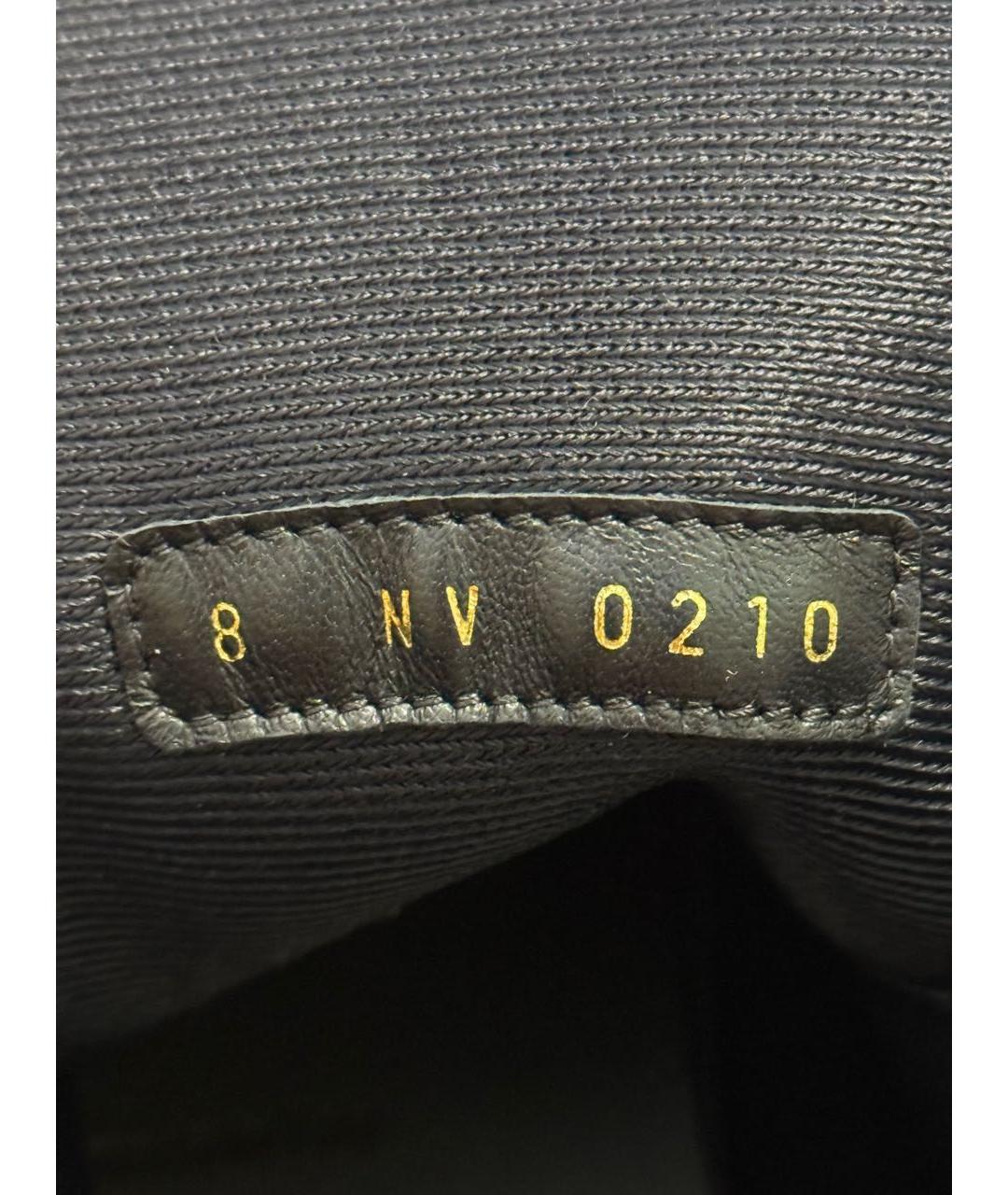 LOUIS VUITTON Черные кожаные высокие кроссовки / кеды, фото 8