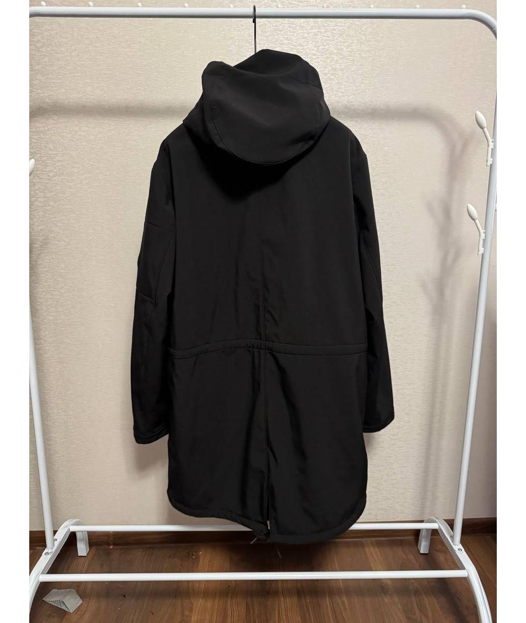 CP COMPANY Черная полиэстеровая куртка, фото 2