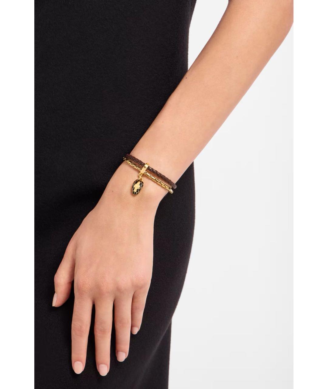 BVLGARI Мульти позолоченный браслет, фото 2