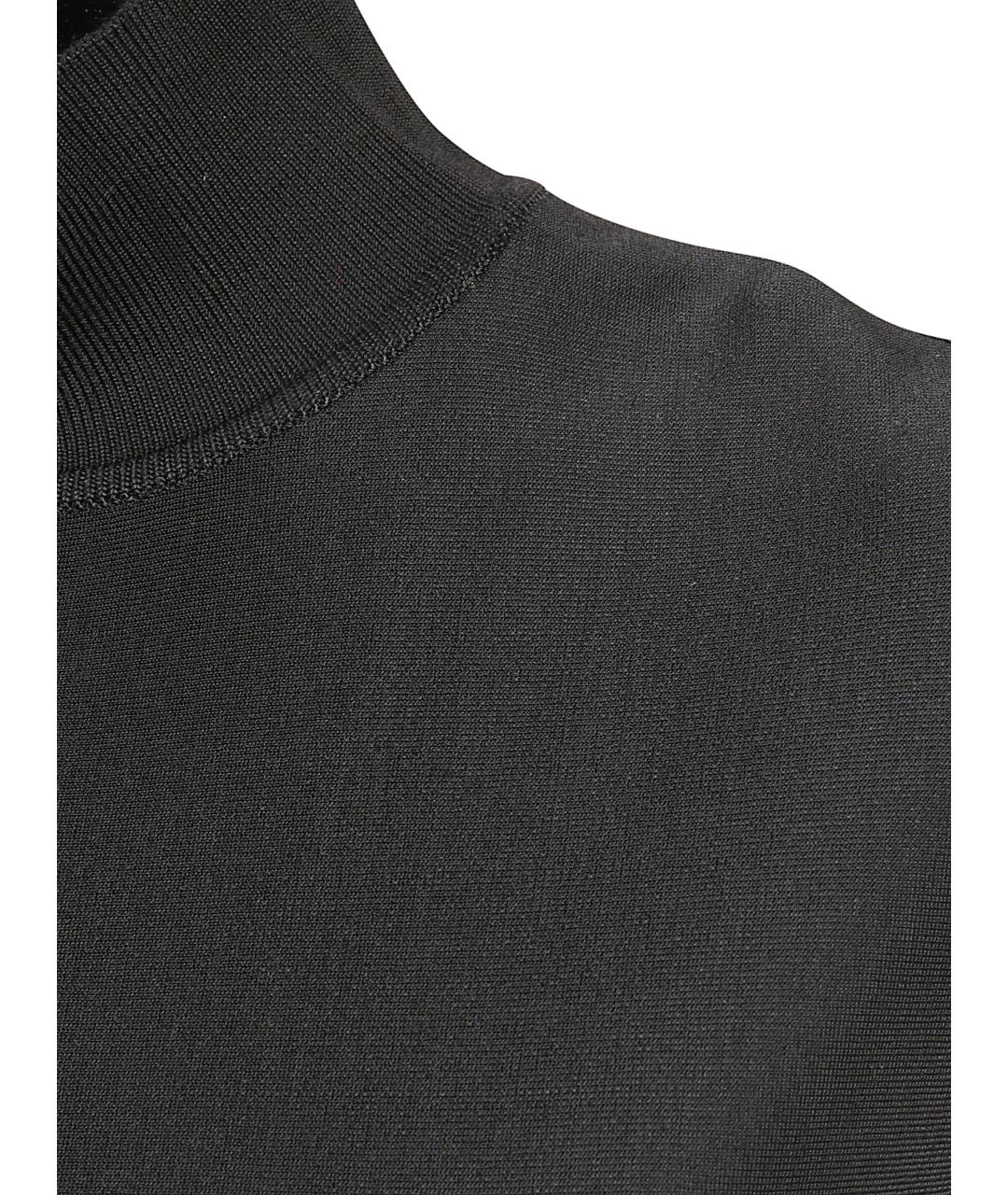 GIVENCHY Черное вискозное повседневное платье, фото 2