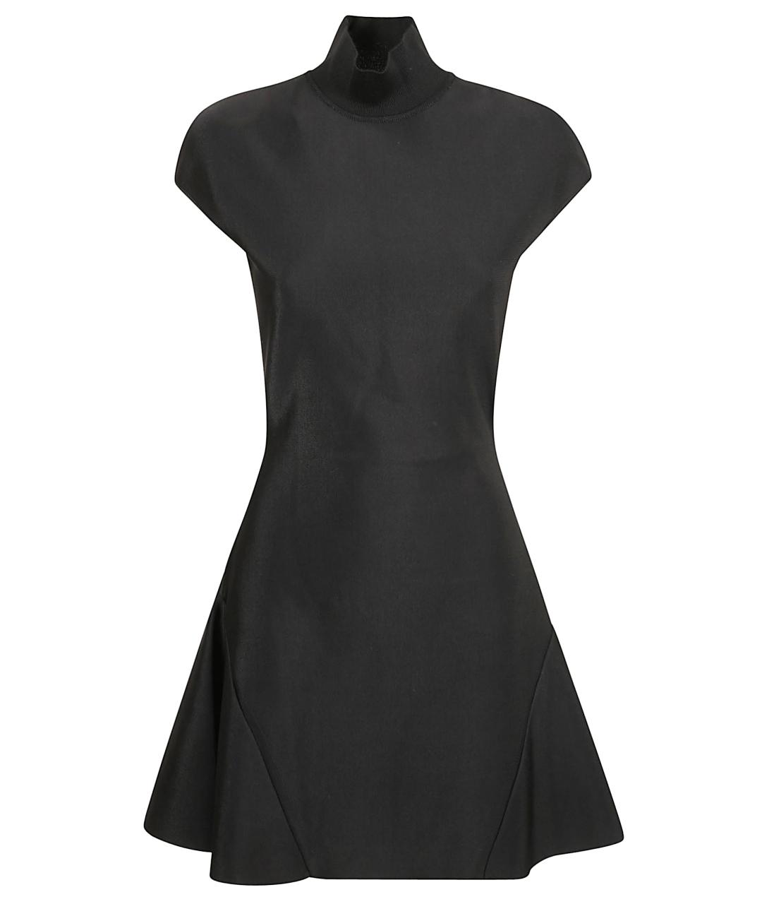 GIVENCHY Черное вискозное повседневное платье, фото 1