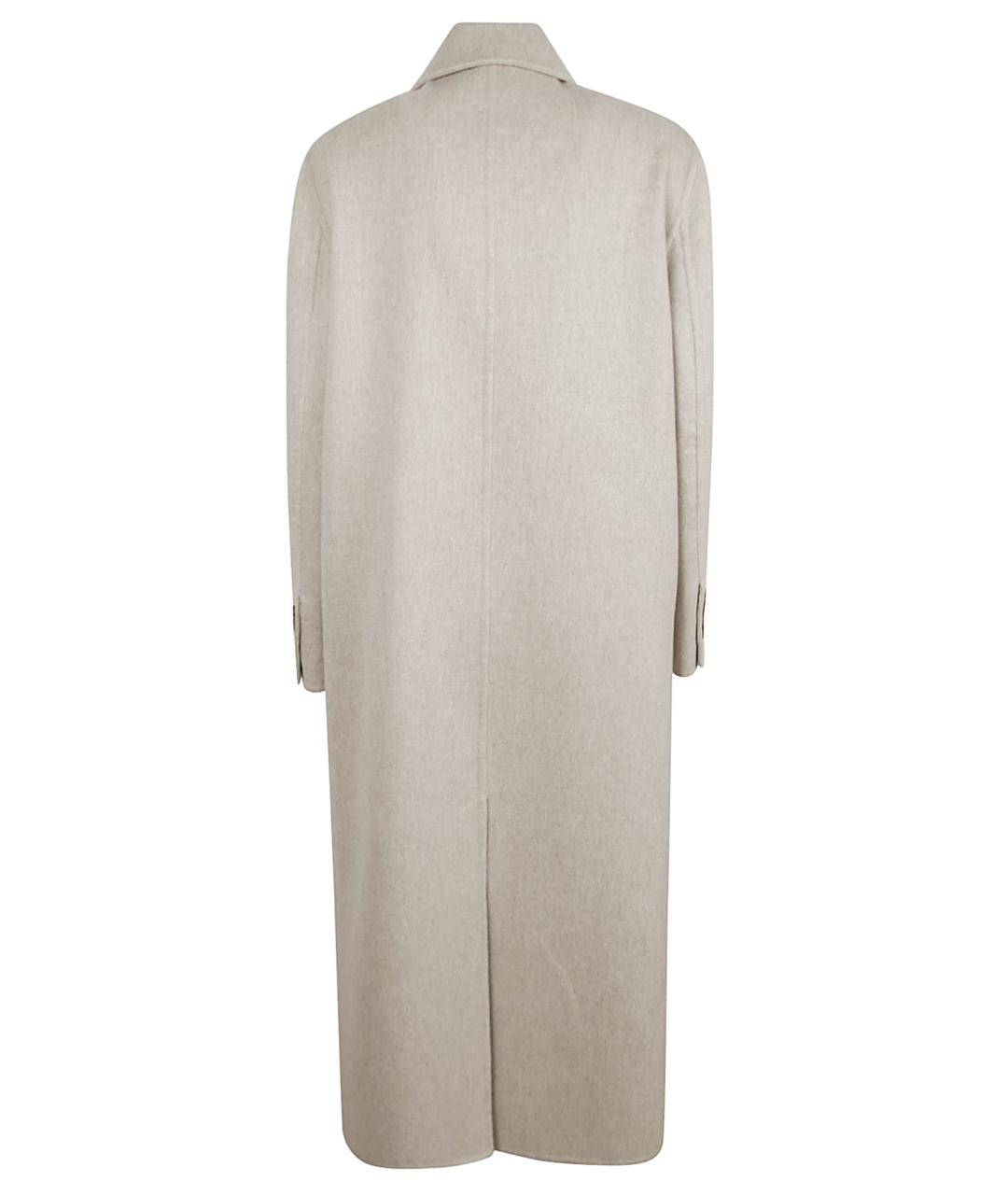 BRUNELLO CUCINELLI Серое кашемировое пальто, фото 3