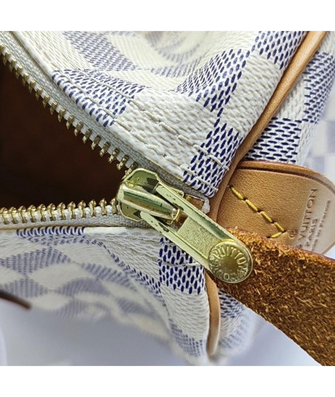 LOUIS VUITTON Бежевая сумка с короткими ручками, фото 5