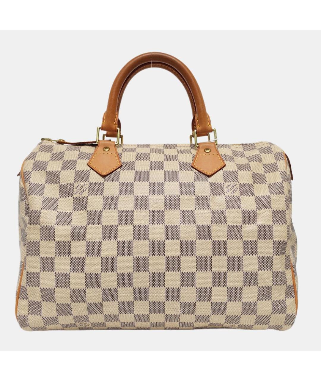 LOUIS VUITTON Бежевая сумка с короткими ручками, фото 3