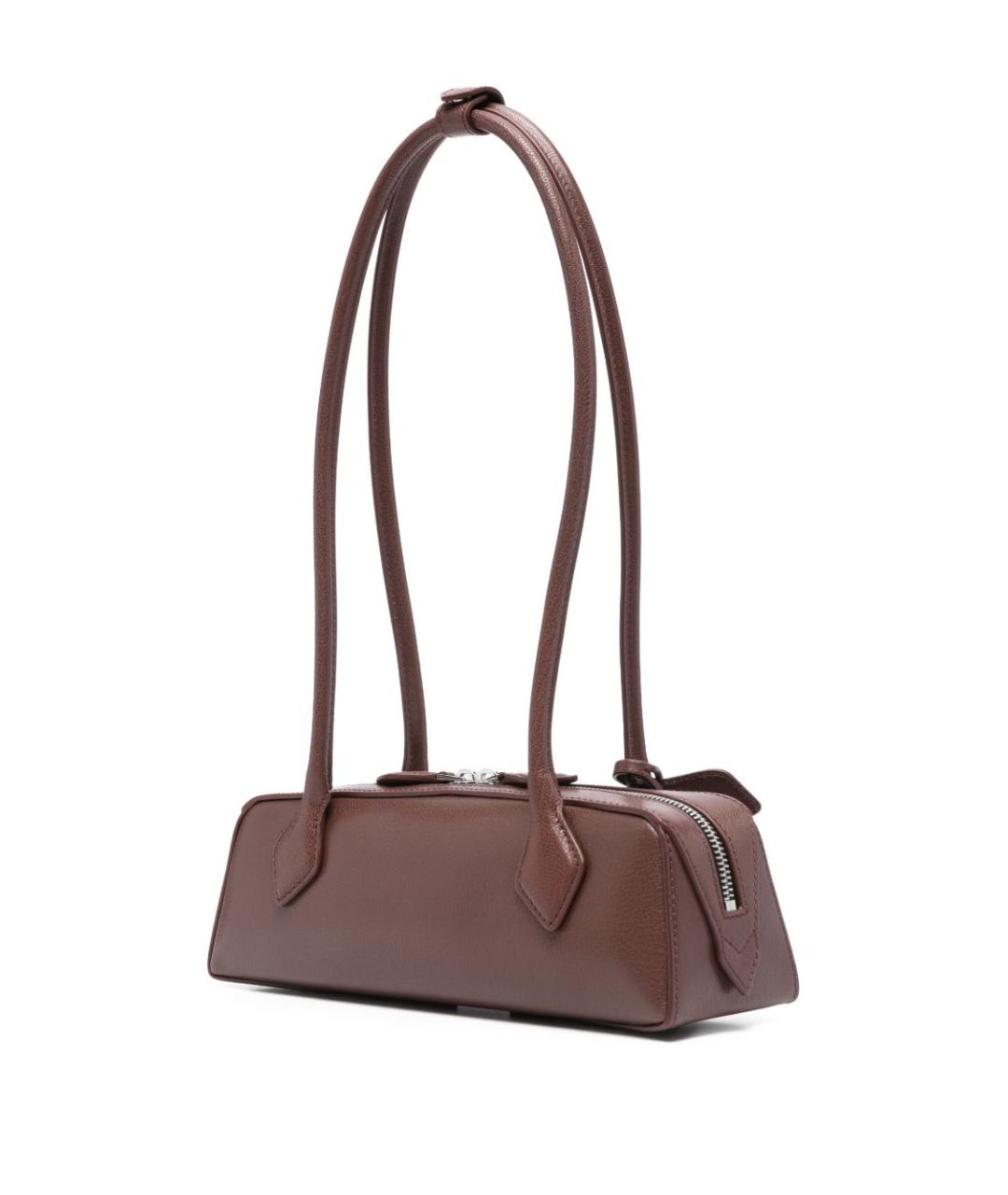 ALAIA Коричневая кожаная сумка тоут, фото 4