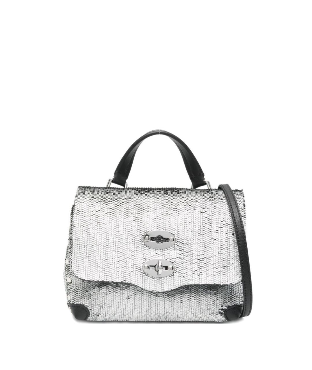 ZANELLATO Серебряная сумка через плечо, фото 1