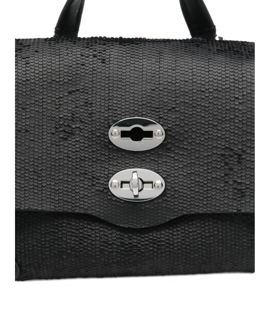 ZANELLATO Черная сумка через плечо, фото 3