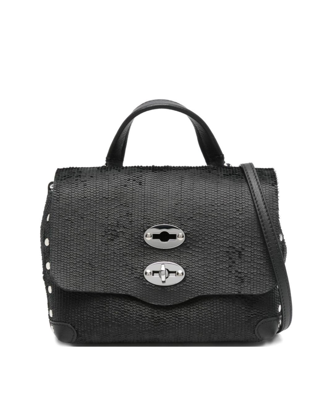 ZANELLATO Черная сумка через плечо, фото 1